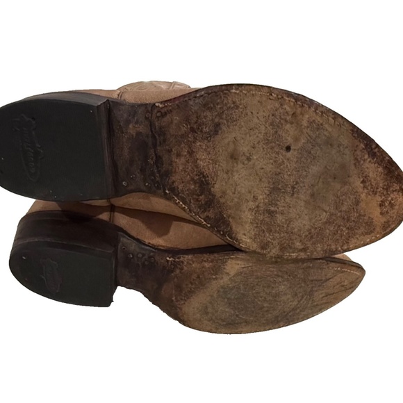 Imperial All American Made Men's Leather Cowboy Boots M478 Tan Size 10 D - Picture 10 of 16